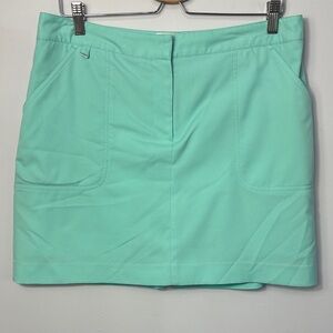Izod Teal Golf Skort